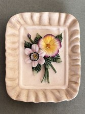 QUADRETTO FIORI IN PORCELLANA