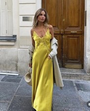 Abito donna Zara raso pizzo