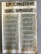 Raro Gabriele d'Annunzio La