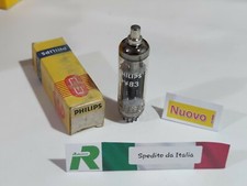 Antica Valvola Elettronica Philips PY83 PY 83 P Y 8 3 Vuoto TV Radio Nos Nuova