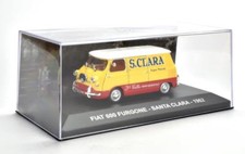 DIE CAST FIAT 600 FURGONE - SANTA CLARA 1962  PUBBLICITARI 1/43 [089]