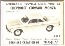 PUB VEHICULE MINIATURE  "