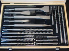 SDS Martello Trapano Punte a Percussione Punta Scalpello Demo Demolizione Set per Bosch Hilti