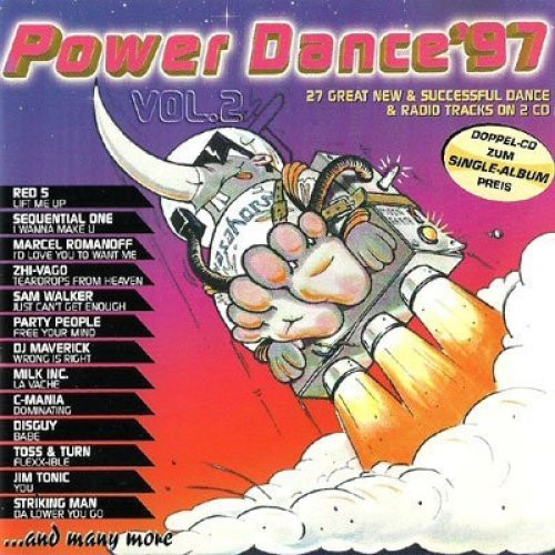 Power dance cd red 5 - red,