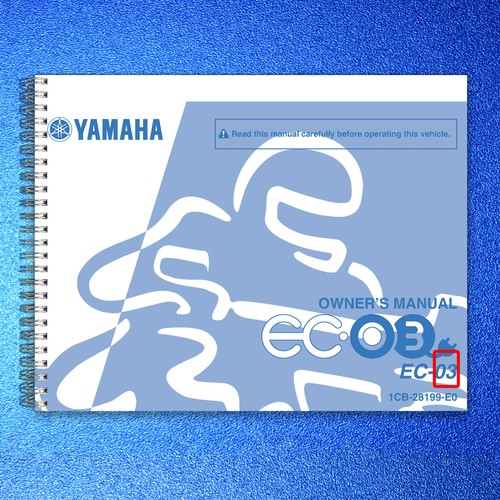 Yamaha owners manual - ec-03,