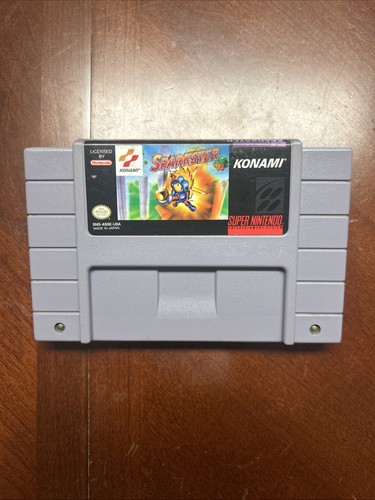 Sparkster konami - sparkster, (snes,