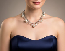 Collana vintage perle - collana,
