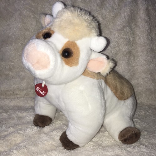 Peluche mucca trudi grande - mucca,