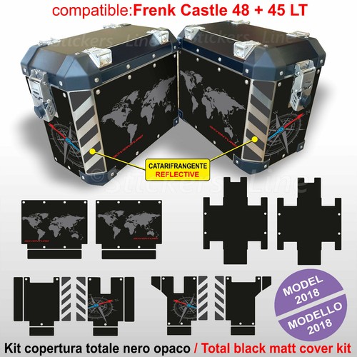 Kit adesivi valigie bmw - adesivi,