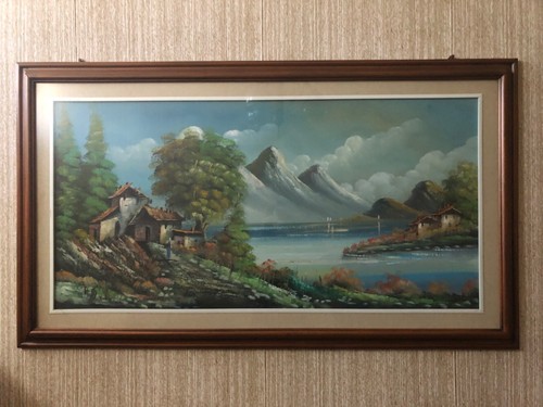 Quadro autore olio tela - quadro, d’autore