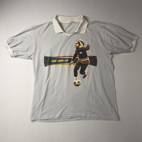 Polo bob marley - marley, grigia
