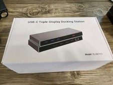 Docking station USB-C triplo