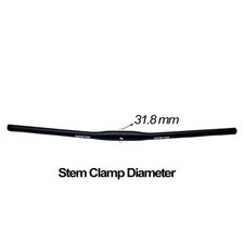 -6/-17 gradi manubrio bici BMX