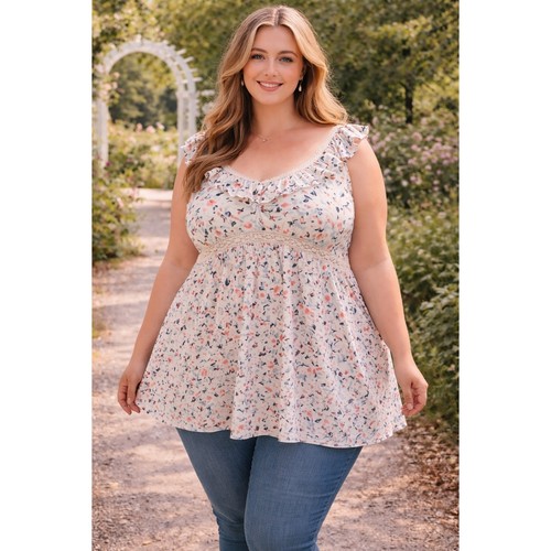 Babydoll stampa astratta y2k - babydoll,