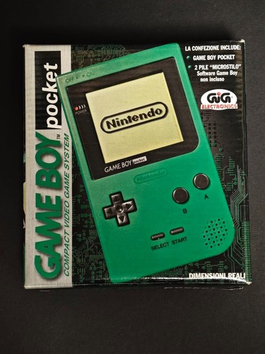 Game boy pocket - pocket, verde