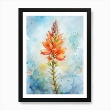 Stampa artistica lupino con