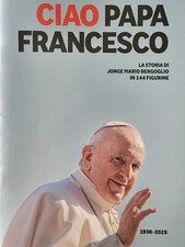 figurine CIAO PAPA FRANCESCO 1936-2025_0,20€/cad.una_MANCOLISTA