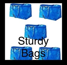 5 Borsa IKEA FRAKTA Blu Tote