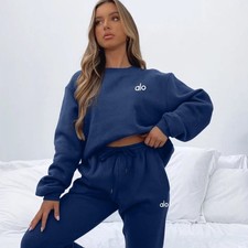 AIo Hoodie Set Donna Maniche