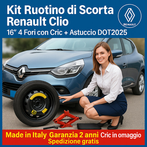 Kit ruotino di scorta - 🛞,
