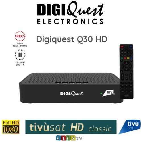 Tivusat digiquest q30 usb - tivusat,
