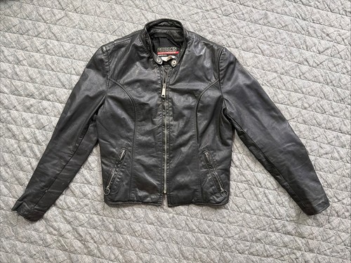 Giacca vintage brooks - giacca, pelle
