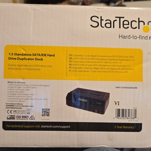 Startech satdock4u3re baie - satdock4u3re, 4