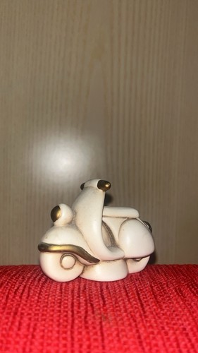 Ceramica soprammobile motorino - ceramica,