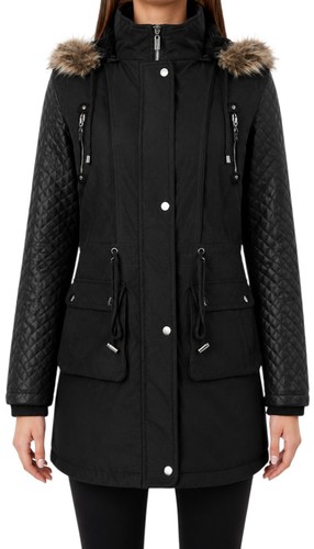 Jess giacca parka donna nera - jess,