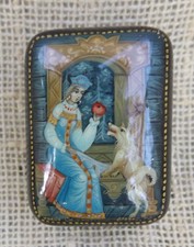 Piccola scatola legno Russia