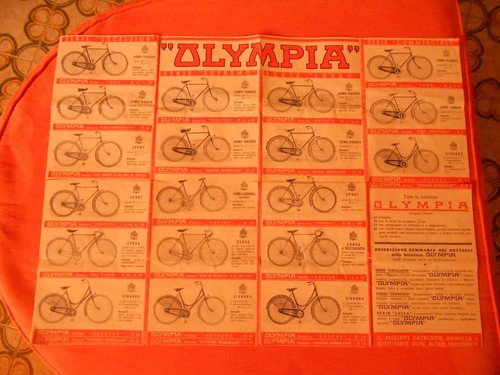 Ciclismo olympia depliant - ,