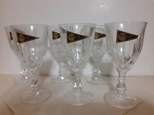 Bicchieri cristallo rcr - cristallo, 6