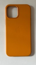 COVER CUSTODIA pelle originale Apple iPhone 12 Pro Max MagSafe California Poppy