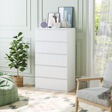 Cassettiera bianca camera da