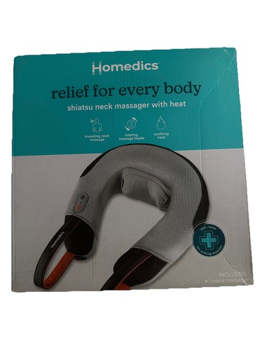 New homedics shiatsu massager - new,