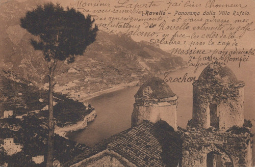 Cartolina ravello salerno - ,
