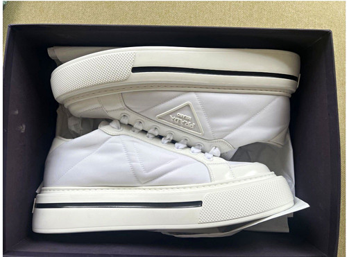Prada sneakers basse uomo - uomo, in