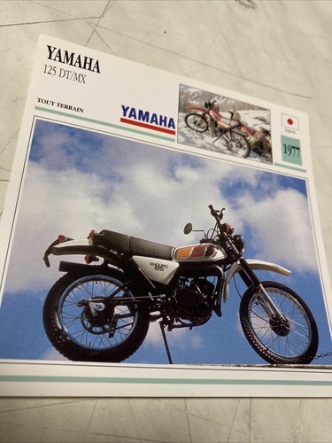 Yamaha 125 dtmx - 1977, dt125mx