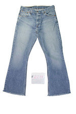 Levis 516 Flare Bootcut (Cod. F2239) Tg46 W32 L34 jeans usato ACCORCIATO vintage