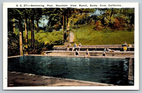 Cartolina epoca california - d'epoca,