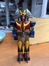 Daitarn 3 Deluxe Diecast Robot Action Figure Vintage 1984 Sunrise Toys Incompleto