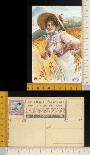 28876 cartolina augurale casa - cartolina,