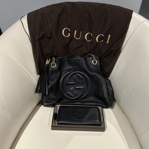 Gucci soho leather - leather, chain