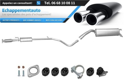 Fiat stilo 07 scarico - fiat, 04–07
