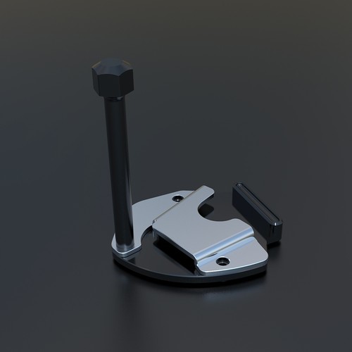 Cavalletto laterale ingrandito