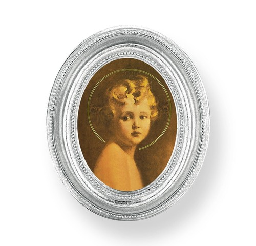 Cornice ovale argento - , del