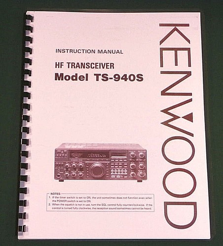 Kenwood 940s manuale - kenwood, di