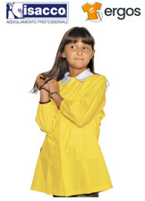 Isacco Grembiule POLLICINO Asilo Scuola Materna Unisex Grembiulino Giallo 000228