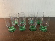 7 Bicchieri Verde Acqua IN