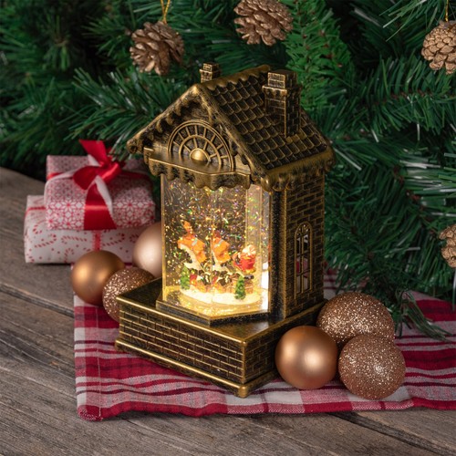 Casetta brunita natale - casetta,